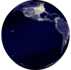 Earth at night
