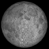 Moon rotating