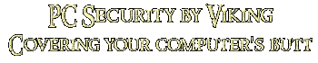 PC Security - Covering Your Computer's Butt