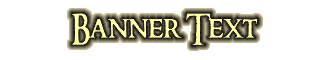 Animated Banner Text