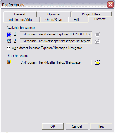 Browser Preferences