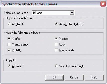 Synchronize popup