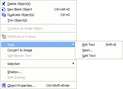 Text Options