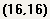 x-y coordinates (16,16)